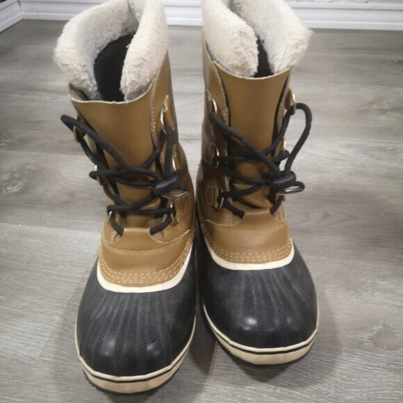 Sorel Waterproof Ladies Removable Insole with Faux Fur Trimmed Size 7 Boots - Picture 7 of 9